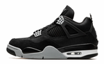 Load image into Gallery viewer, Air Jordan 4 Retro “Black Canvas”