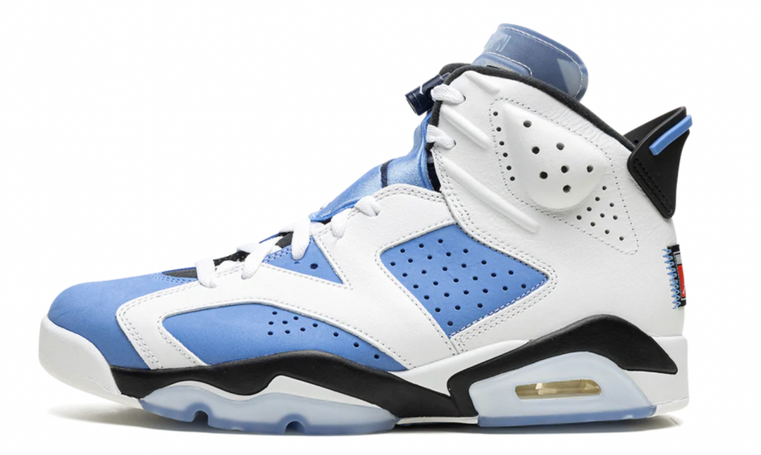 Air Jordan 6 Retro "UNC White"