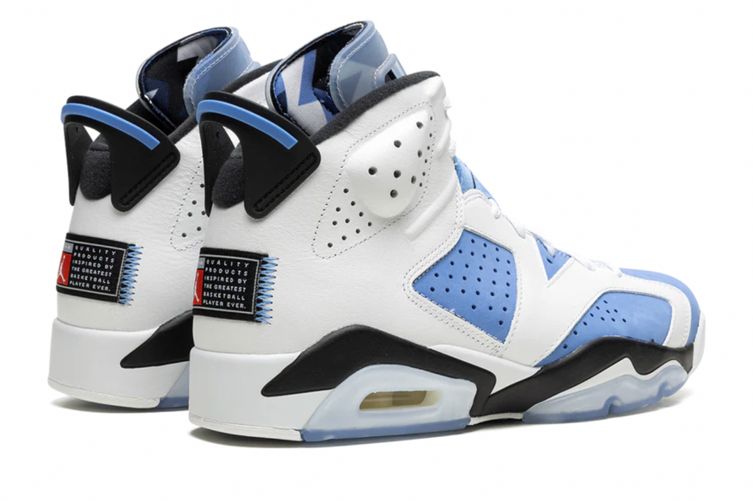 Air Jordan 6 Retro "UNC White"