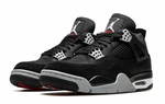 Load image into Gallery viewer, Air Jordan 4 Retro “Black Canvas”