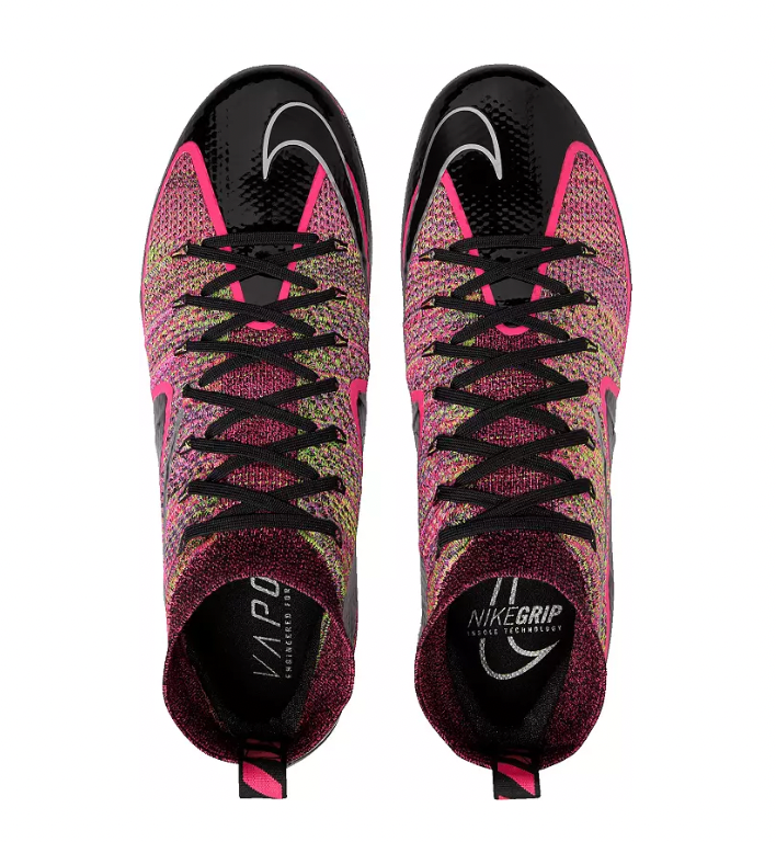 Nike Vapor Edge 360 Untouchable Mid "Black Metallic Silver Hyper Pink"