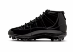 Load image into Gallery viewer, Air Jordan 11 Mid TD Cleat "Patent Black"