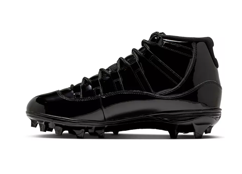 Air Jordan 11 Mid TD Cleat "Patent Black"