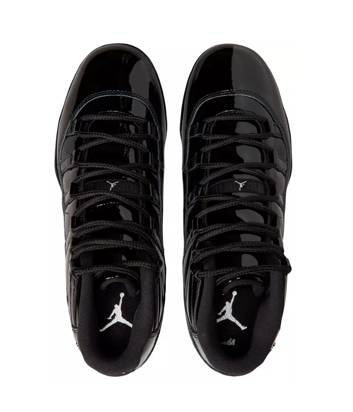 Air Jordan 11 Mid TD Cleat "Patent Black"